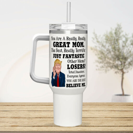 Gingerglowgifts Mom Tumbler 40oz, You Are A Great Mom, Tumbler For Mom, Gift For Mom MLN2800TNB