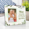 Gingerglowgifts Funny Gift For Mom Leather Photo Frame TPT1705PS