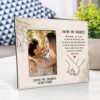 Gingerglowgifts To My Love, You're My Favorite Everything Leather Photo Frame, Gift For Lovers, Couple Gifts MLN2839NTH