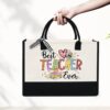 Gingerglowgifts Best Teacher Ever, Teacher Tote Bag TPT1695NTH