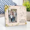 Gingerglowgifts Personalized Gifts For Mom Leather Photo Frame PMM01