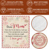 Gingerglowgifts Mother's Day Gift For Mom, How Much I Love You, Mom Fleece Blanket TPT1536NTH