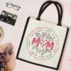 Gingerglowgifts Personalized Gift for Mom, Mother's Day, Mom Tote Bag HTT07NTH