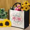 Gingerglowgifts Personalized Gift for Mom, Mother's Day, Mom Tote Bag HTT07NTH