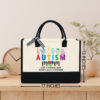 Gingerglowgifts Autism Mom, Like A Normal Mom Tote Bag TPT1712NTH