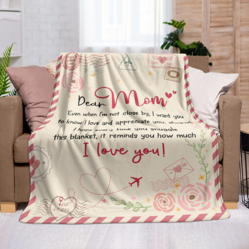 Gingerglowgifts Mother's Day Gift For Mom, How Much I Love You, Mom Fleece Blanket TPT1536NTH