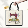 Gingerglowgifts Personalized Sewciopath Tote Bag, Funny Sewing Bag, Gift For Mom Grandma MLN2954TTH