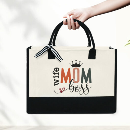 Gingerglowgifts Wife Mom Boss Gifts For Mom Mothers Day Gifts Totebag