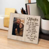 Gingerglowgifts Personalized We Love You Uncles, Gift for Uncle Leather Photo Frame TPT1748NTH