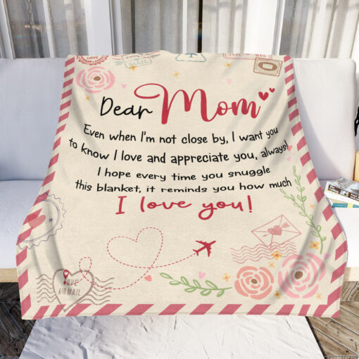 Gingerglowgifts Mother's Day Gift For Mom, How Much I Love You, Mom Fleece Blanket TPT1536NTH