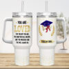 Gingerglowgifts Personalized Graduation Gift for Him 2024, University, College, High School Class Of 2024 Tumbler 40oz TQN2890NTH