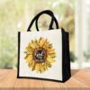 Gingerglowgifts Personalized God Says You Are, Bible Sunflower Tote Bag TPT1820NTH