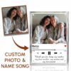 Gingerglowgifts Personalized Photo Gifts For Mom, Dad, Friend, Him, Her Acrylic Magnetic Frame TPT1715TNB