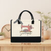 Gingerglowgifts Personalized Sewing Lover Gifts, Floral Sewing, Sewciopath Tote Bag MLN2077TDH