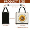 Gingerglowgifts Christian Gifts for Women God Says You Are Sunflower Tote Bag TQN2977TNB