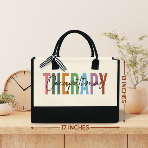 Gingerglowgifts Personalized Occupational Therapist, OT COTA Tote Bag MLN2030TTH