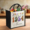 Gingerglowgifts Personalized Nana 1954 Birthday Gift For Grandma Mother's Day Tote Bag TQN2979PTL