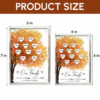 Gingerglowgifts Personalized Custom Family Tree Gifts For Mom Acrylic Magnetic Frame PMM174