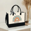 Gingerglowgifts Teacher Appreciation Gifts, It's A Good Day To Teach Tiny Humans Tote Bag TQN888TBTTH