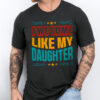 Gingerglowgifts Father's Day T-Shirt, Gifts For Dad, Awesome Like My Daughter T-Shirt VTM47HVN