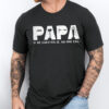 Gingerglowgifts Father's Day Tee, Papa If He Can Fix It No One Can T-shirt HTT33HVN