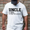 Gingerglowgifts Funny Gift for Uncle, Uncle The Man The Myth The Bad Influence T-shirt HTT54HVN