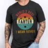 Gingerglowgifts Gift For Father's Day, World's Best Farter I mean Father T-Shirt VTM46DNV