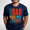 Gingerglowgifts Gift For Father's Day, Christian Dad Tee, He is Dad T-Shirt VTM63DNV