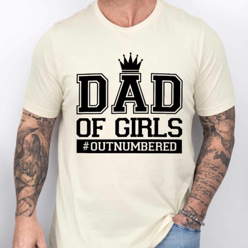 Gingerglowgifts Father's Day Tee, T-shirt Gifts For Dad, Dad of Girl T-Shirt HTT31DNV