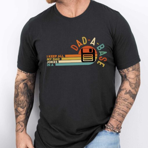 Gingerglowgifts Gifts For Dad, Father's Day Tee, Dad a Base T-Shirt VTM32DNV