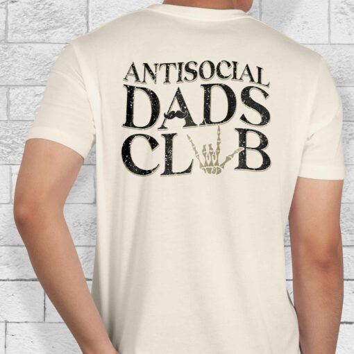 Gingerglowgifts Father's Day T-Shirt, Gift For Dad, Anti Social Dads Club T-Shirt VTM88DNV