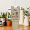 Gingerglowgifts Funny Mom Gift Mother's Day At Least You Don't Have Ugly Children Tumbler 40oz TQN3034TNB