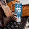 Gingerglowgifts Father's Day Gift, Best Dad Ever, Dad Nutrition Facts Tumbler 40oz TPT1867NTH