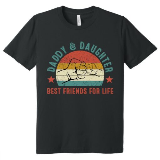 Gingerglowgifts Gift For Dad, Father's Day Tee, Daddy and Daughter T-Shirt VTM48DNV