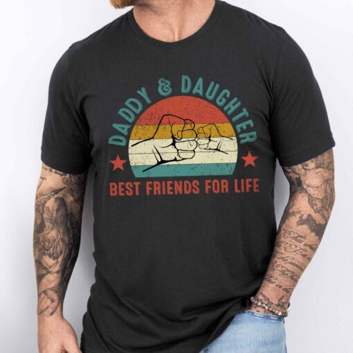 Gingerglowgifts Gift For Dad, Father's Day Tee, Daddy and Daughter T-Shirt VTM48DNV