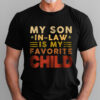 Gingerglowgifts Gift For Dad, Father's Day Tee, Favorite Son In Law T-Shirt VTM61HVN