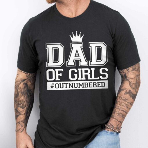 Gingerglowgifts Father's Day Tee, T-shirt Gifts For Dad, Dad of Girl T-Shirt HTT31DNV