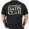 Gingerglowgifts Father's Day T-Shirt, Gift For Dad, Anti Social Dads Club T-Shirt VTM88DNV