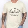 Gingerglowgifts Buy A Man Eat Fish Tee, T-shirt Gifts For Dad, Father's Day Tee VTM18DNV