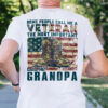 Gingerglowgifts Call Me Grandpa T-shirt, T-shirt Gifts For Grandpa, American Graphic Printed Tee, Veteran Grandpa T-shirt HTT71HVN