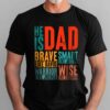 Gingerglowgifts Gift For Father's Day, Christian Dad Tee, He is Dad T-Shirt VTM63DNV