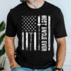 Gingerglowgifts Gift For Uncle, Uncle Tool Tee, Best Uncle Ever American Flag T-shirt VTM50HVN