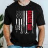 Gingerglowgifts Gift For Dad, Badass Dad American Flag Tee, Dad Tool T-shirt VTM78DNV