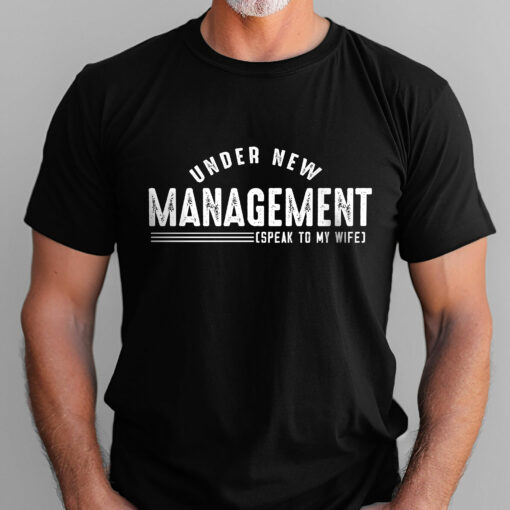 Gingerglowgifts Gifts for Wedding, Under New Management T-shirt VTM138TS