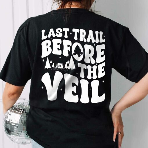 Gingerglowgifts Gifts for Wedding, Last Trail Before The Veil T-Shirt VTM134TS