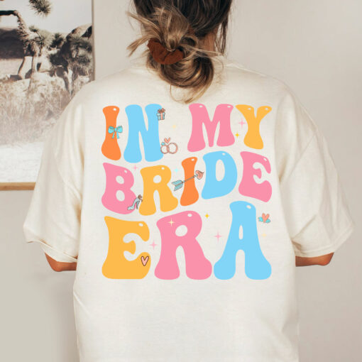 Gingerglowgifts Bridal Party Gifts, In My Bride Era T-Shirt VTM135TS