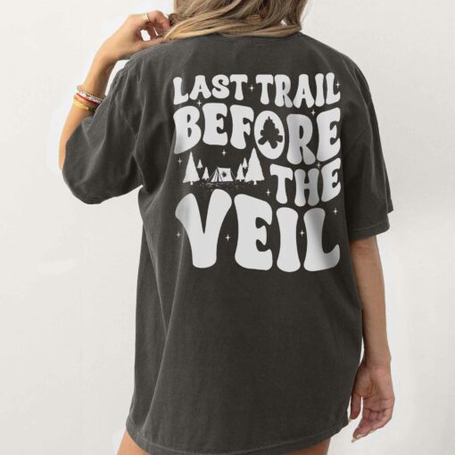 Gingerglowgifts Gifts for Wedding, Last Trail Before The Veil T-Shirt VTM134TS