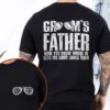 Gingerglowgifts Father's Day Tee, Gifts For Dad, Groom's Father You Know Where He Get His Look T-shirt HTT126DNV