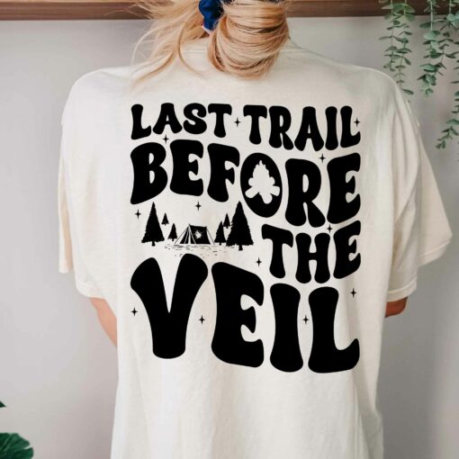 Gingerglowgifts Gifts for Wedding, Last Trail Before The Veil T-Shirt VTM134TS