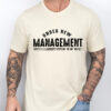 Gingerglowgifts Gifts for Wedding, Under New Management T-shirt VTM138TS